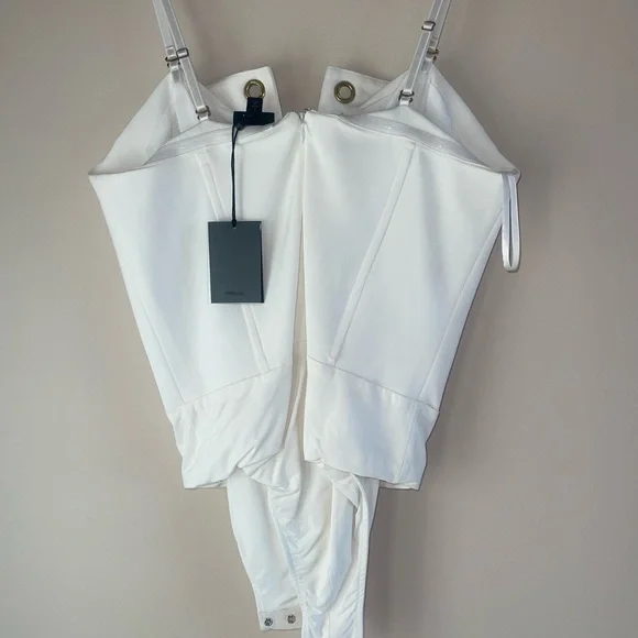 NBD Boustier Tie-Up Bodysuit - Picture 3 of 4